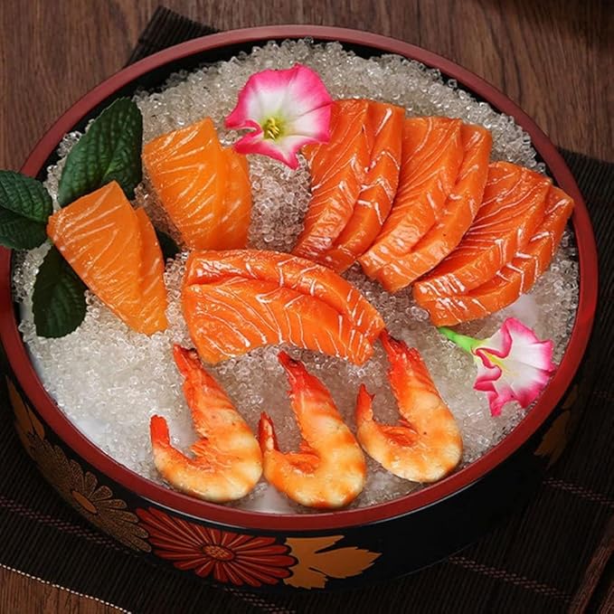 プラスチック製の刺身用製氷皿 食べ物盛り皿皿 ドライアイス 刺身皿 料理 バケット 丸寿司 寿司皿 深め フード皿 刺身皿 盛り皿