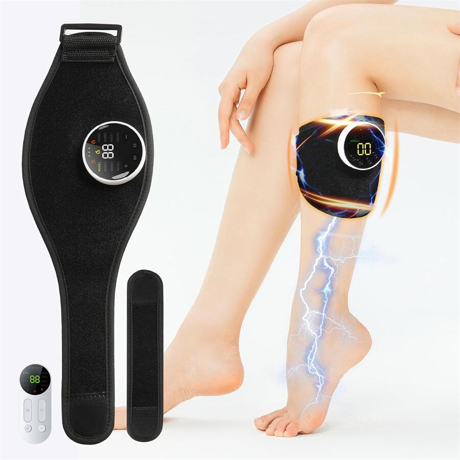 足【ヒーター機能+シリコン製 新登場】すべての手足に使用可能 延長ストラップ付き【8種モード&20段階レベル&3段