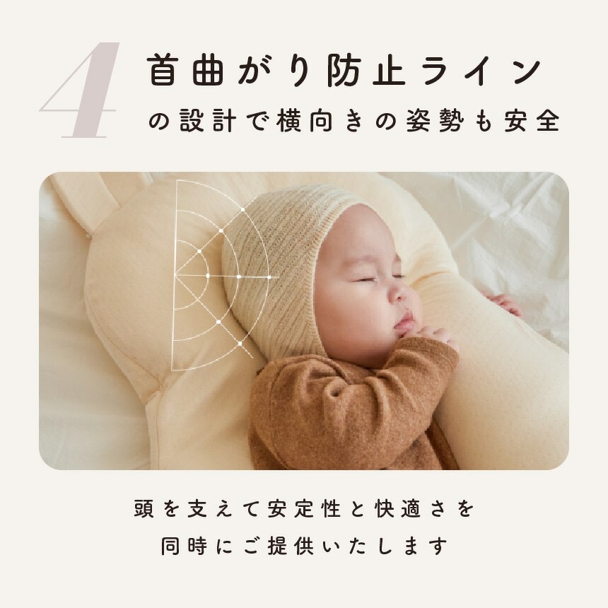 公式】1位獲得【YUUNYSLEEP ユニースリープ】新生児から使える 絶壁 