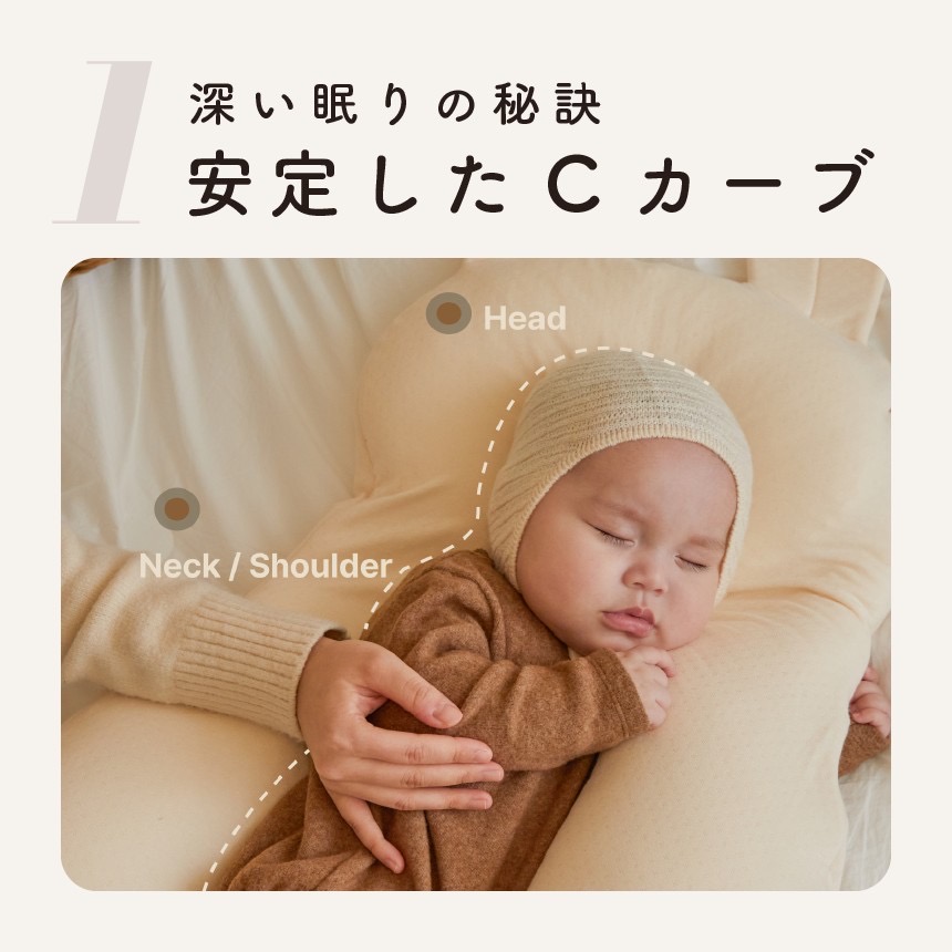 公式】1位獲得【YUUNYSLEEP ユニースリープ】新生児から使える