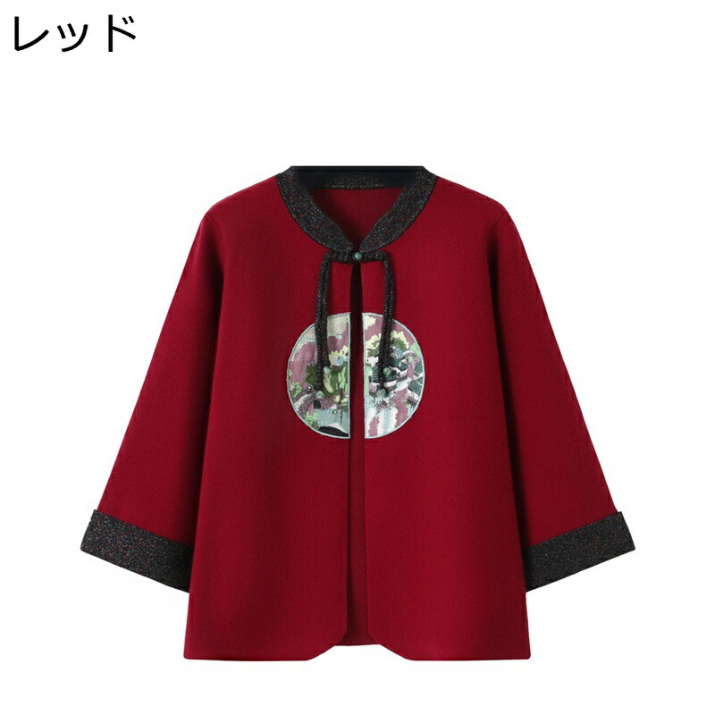編み物ジレー レディース お祖母ちゃん お年より 成人女性 厚地の外套 瀬戸もの服 エスニック スウェーター 成人女性 編み物上衣 レトロ ゆったり トップス 50-70代 年より お年よりの服 烏兎冬