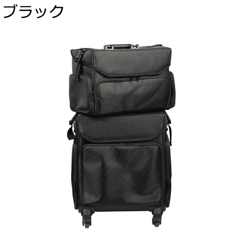 2インチ1 キャスター付き添い人 路面電車 キャスター付き添い人かざり付ける入れもの ナイロン コスメボックス 労働者階級用 大静電容量 かざり付けるボックス席 手持ち部分付き添い人 手道具箱 ネイル納める手道具ボックス席 美容師 旅行 旅する 遺憾無く納める