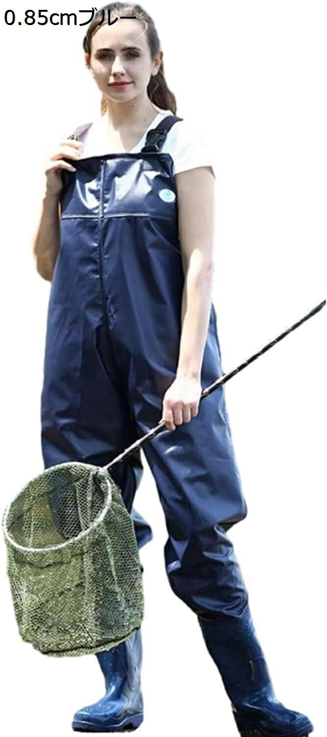 チェストハイウェーダー 腰部印字機 胴長靴 進め方着 厚底 御居処ブーツ 男女兼用 魚釣り用背広 飾り気のない着脱 ラジアルソール 漁業用 田植え 水産業 漁業 防風 上滑り打ち切り 雨合羽透湿 フィッシングウェーダー