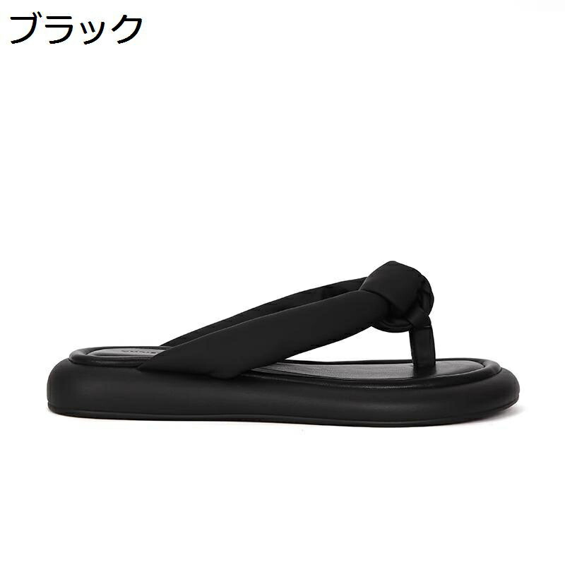 トングサンダル 厚底靴 砂浜サンダル レディース 春夏 ビーサン ミュール ホンブルグ帽 さんだる 下駄 室内戸外 分かりやすい コンフォート 美脚 お嬢さん力 口さかしい 防滑 履き分かりやすい 思わしい 好いたらしい