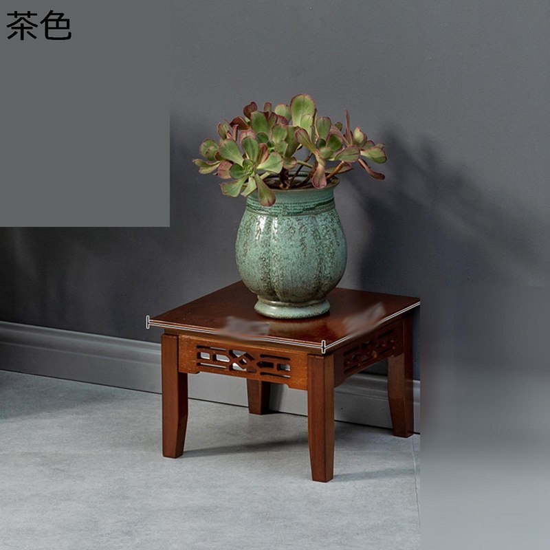 植物の展示スタンド 室内 プランタースタンド 観葉植物 玄関 インテリア飾り リビングルーム 家用 会議室 花台 チャイナ風 植木鉢台 花棚 置き台 植物棚飾り台 竹製 耐荷重 安定性 おしゃれ シンプル|感謝マーケット
