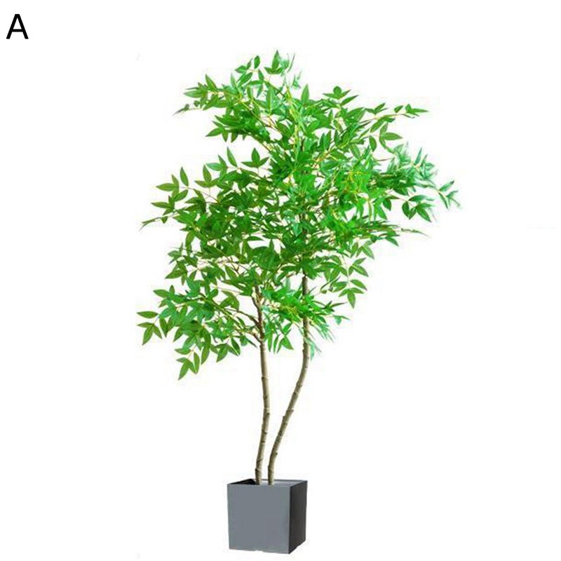 ナンテン 人工観葉植物 リアル 本物そっくり 人工葉っぱ インテリアグリーン 枯れないグリーン フェイクグリーン 大型 水やり不要 観葉植物 人工植物装飾 ガーデン 装飾 宴会 飾り用｜感謝マーケット