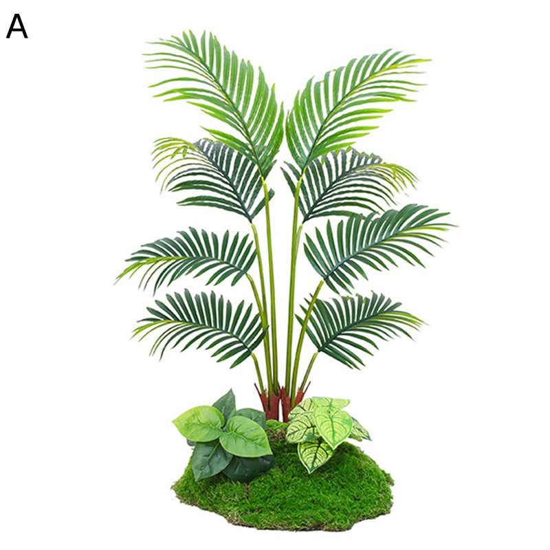 人工観葉植物 リアル モンステラ 大型 人工ヤシの葉植物 熱帯観葉樹 本物そっくり インテリアグリーン ins フェイクグリーン 枯れない 観葉植物 人工葉っぱ 人工植物装飾 インテリア｜感謝マーケット 7,912円