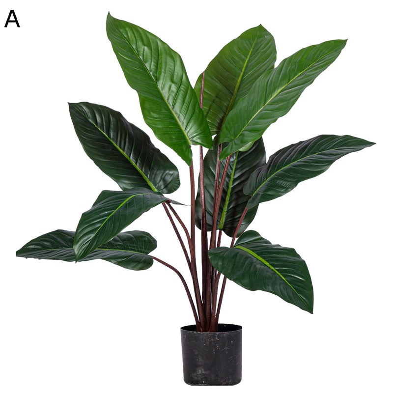 人工観葉植物 リアル ドラセナ モンステラの葉 本物そっくり インテリアグリーン フェイクグリーン 大型 枯れないグリーン 植物装飾 人工植物装飾 観葉樹 観葉植物 撮影 道具 誕生日 玄関飾り｜感謝マーケット