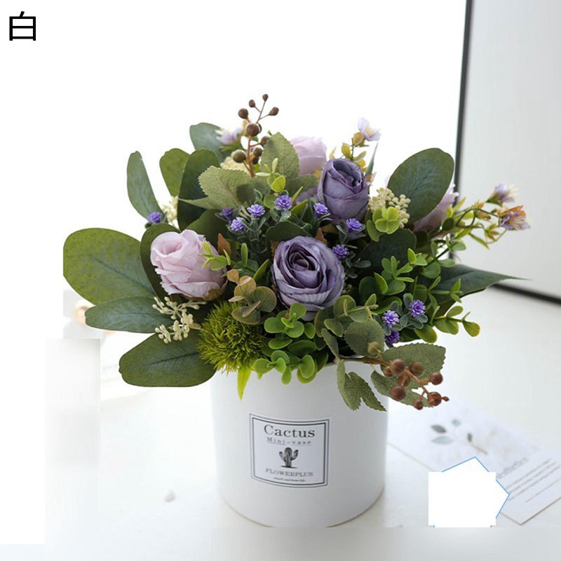 造花仕掛ける ラベンダー 造花室内装飾 薔薇 夢見鳥蘭 胸花 枯れない花 かざり付ける花 観葉草木 即物的 本物そっくり 水やり不必要 花立て 北欧 作物 ins 差し上げ物 差し上げ物 飾りつけ用 お見まい 胸花