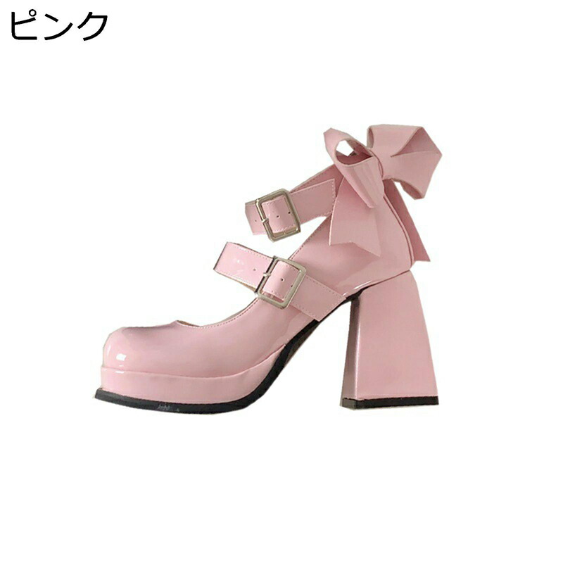ハイヒール 9糎 パンプス エナメル原材料 レディース 甲同盟罷業一回り つがい結び メリージェーン 御召しものシューズ シュロの葉 ラウンドトゥ 大ざっぱかかと 心地好い 成人女性用 交歓会 身たけ引き上げる 春夏秋冬