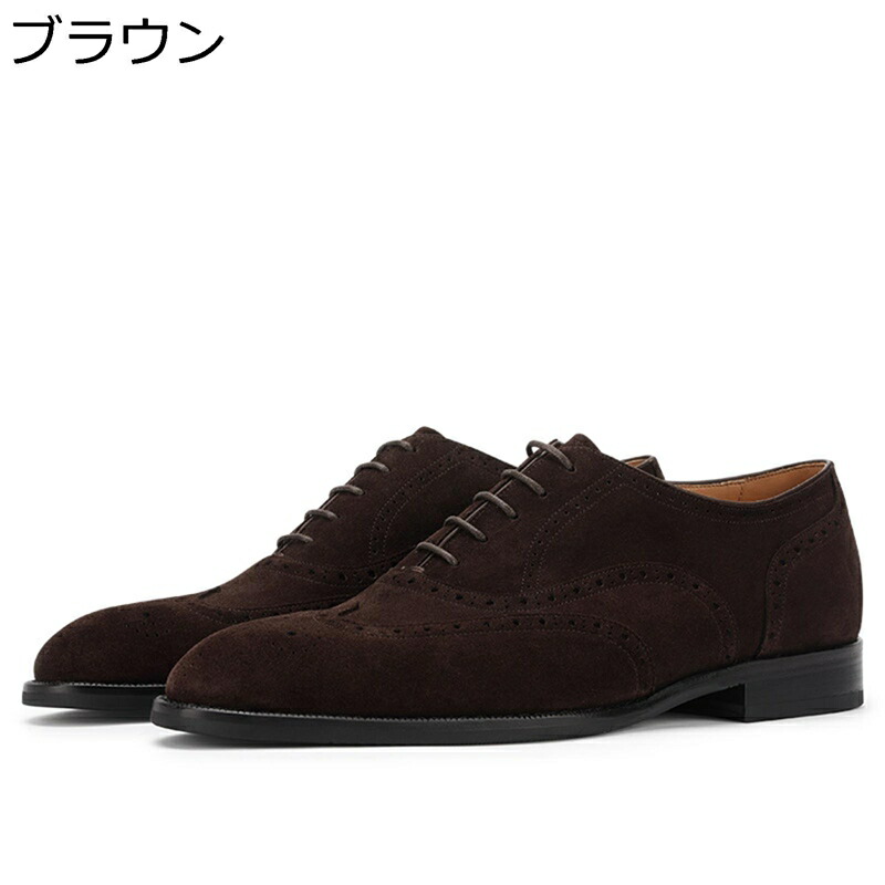 本革スエード ビジネスシューズ メンズ 内羽根ブラウン 22.5-28cm 紳士靴 春夏 秋冬 フォーマル オフィス 通勤通学 紐 レザー 定番 日常 履きやすい 学生 お兄系 冠婚葬祭 パーティ 結婚式 日常|感謝マーケット
