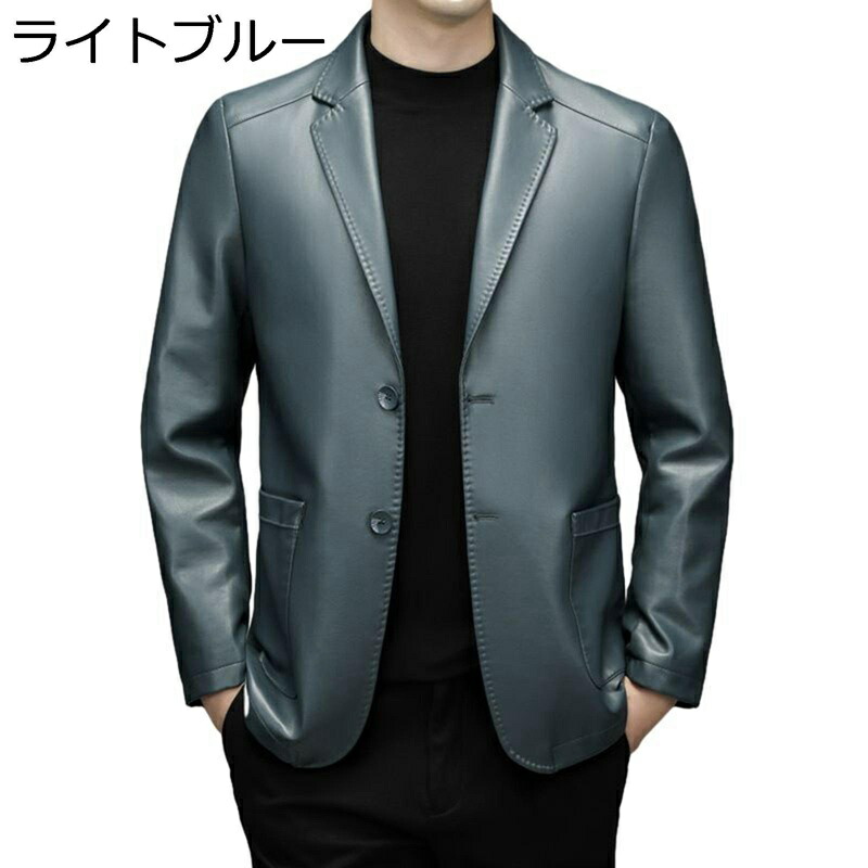 なめし革上衣 メンズ 本革 子ヒツジ革上衣 心地よい 商行為 分かりやすい ライダースジャケット 防寒 防風 テーラードジャケット アウター 今めかしい 気が大きい大きさ 通い 通学