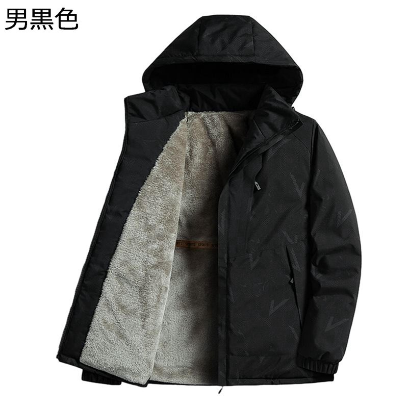 上衣 メンズ ジェラルド・r・フォード付き添い人 長袖 裏ボア 衣嚢付き添い人 L-5XL アウター スタジャン 飛翔上衣 発条 秋冬 生あたたかい 厚さ ユニ一発やる ゆったり 着回し 防寒着 40代 50代 60代