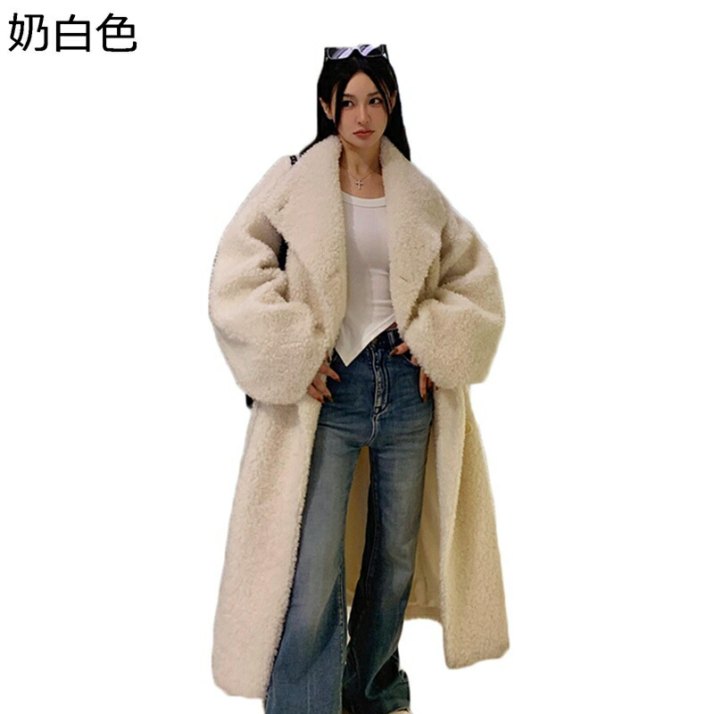 ロングコート ボアコート レディース ボタン ボアブルゾン スリム ラベル シャギー ジャケット 長袖 ラペル エコファー 細身 フェイクファー 暖かい 秋冬 オシャレ 贅沢感 毛皮コート 婦人用 アウター|感謝マーケット