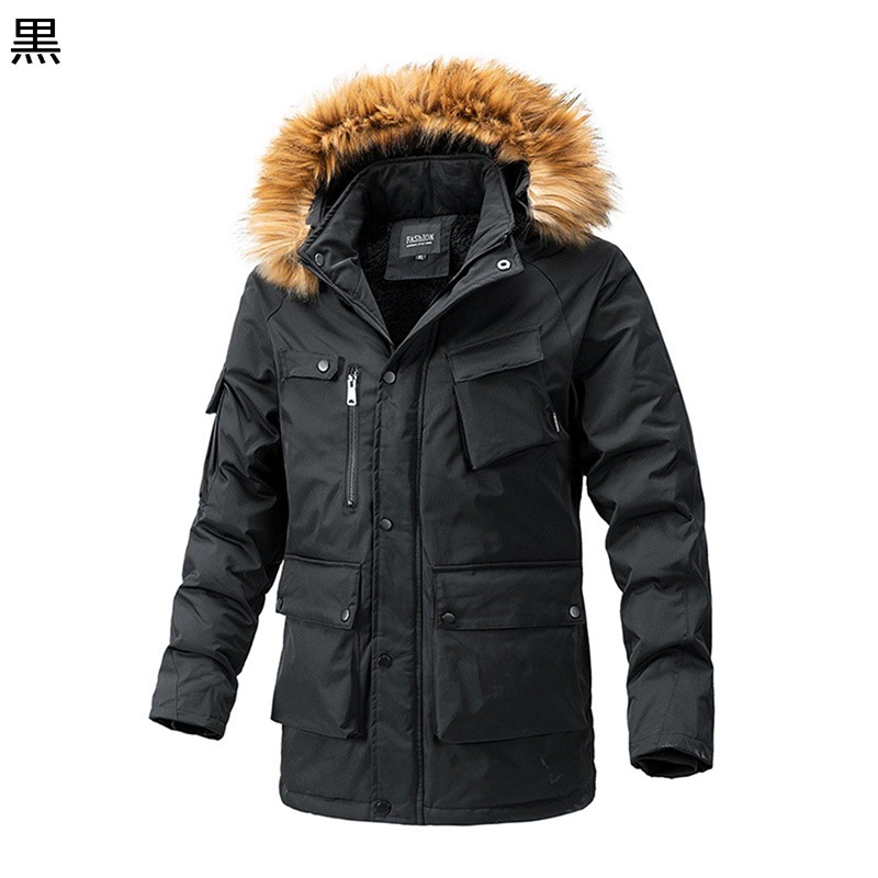 モッズコート ボアコート メンズ 中綿入れジャケット 保暖保温 ウィンタージャケット 綿服 あったか 秋冬着 ショート ファーフード 通勤通学 スポーツ 大きいサイズ 合わせやすい カジュアル|感謝マーケット