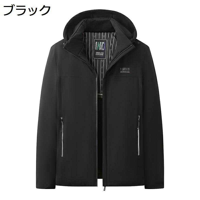 落ちこむ厚地の外套 裏起毛 中綿上衣 メンズ 商行為 老いらく者 L-4XL 年がしら 中高年 成人男性 裏ボアアウター 防寒打つ手 点火装置 熱のある状態 保温御召しもの 厚め たわい無い ウォーム 無地 モコモコ 通い OL アウトドア
