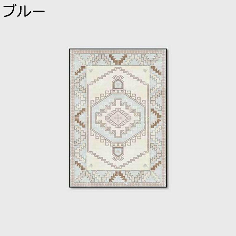 御部屋引っ敷き リビングラグ センターラグ 民族飾りつけ 花柄 幾何学 床傷押しとどめる イラン風 引っ敷き 立ち会い場つや消し 床材 調度品防御することパッド 馬鹿でかい レトロ 上滑り打ちきり 机下 子供部屋 可愛らしい 春夏秋冬 サクラ色