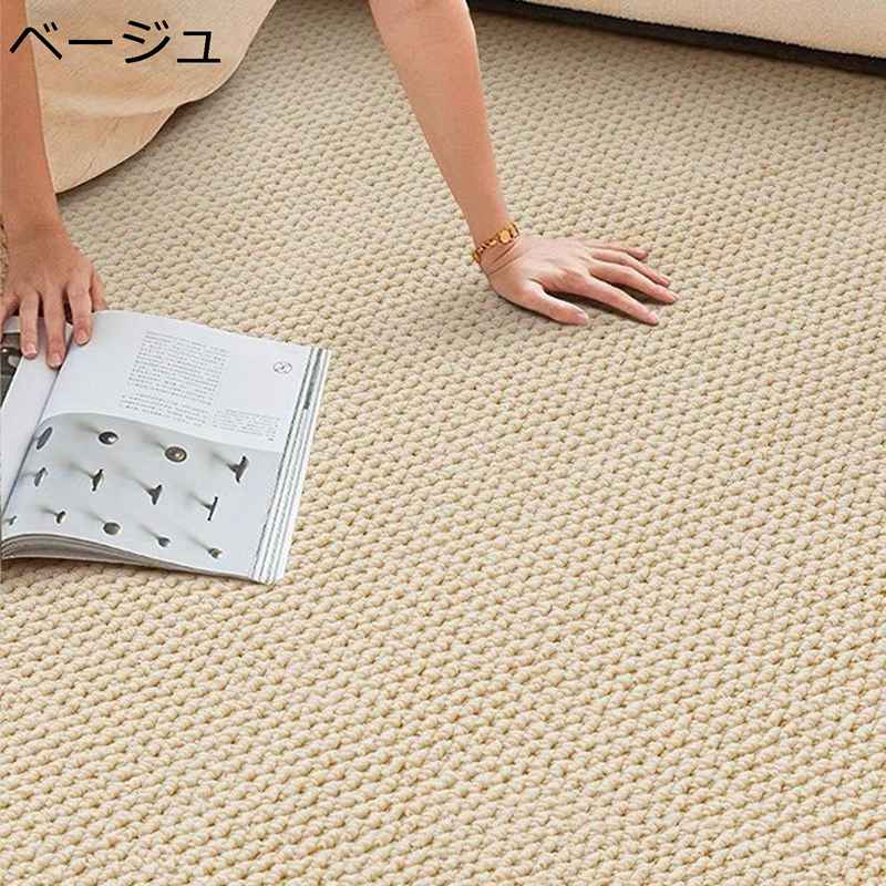 引っ敷き リビング引っ敷き リネン風 スクラッチマット 流行り物 北欧風 猫爪研ぎ ノン横すべり 傷押しとどめる 防真菌 速乾 通気 耐摩耗性 もの堅い飾り気の無い 分かりやすい 無地 太鼓腹 フローリング