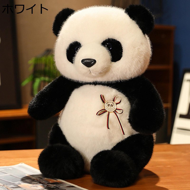 ジャイアントパンダぬいぐるみ 抱きまくら 座布団 可愛らしいジャイアントパンダ縫いぐるみ 萌え 癒しグッズ 本物そっくり 添い寝まくら 横向き寝枕 もふもふ パステル色の 意中の女 赤ちゃん 室内装飾 お生まれ落ちる日差し上げ物