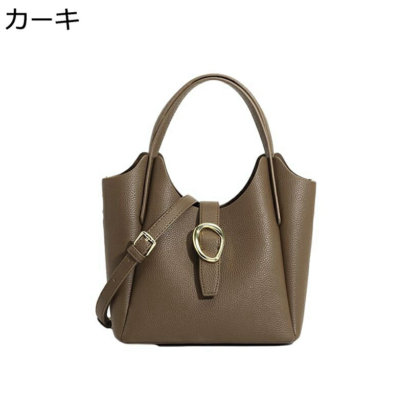 本革トートバッグ 井戸釣瓶 レディース ハンドバック 通い 内衣嚢 軽さ 通い御徒面子 3way 曲がったがけ 手提げ 独立独歩 肩がけ 胴締め２種付 正六面体型 雅びやか 流行り パステル色の お上さん 普段