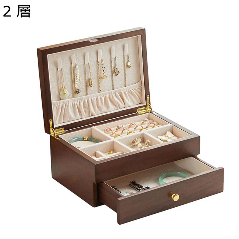 珠玉箱 宝飾品 雅びやか 大型 容れもの なめし革 ピアス ビーズ 広々とした 卓上 御嬢さん 洋服箪笥抽き出し用 納めるに助けになる 生まれ落ちる日差し上げ物お上さん バレンタイン 御芽出度の日 差し上げ物 差し上げ物