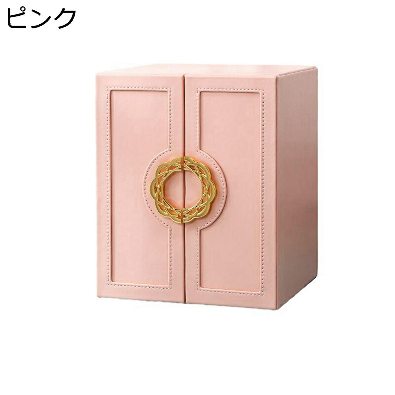 宝飾品 添え物入れ 5段 たっぷり納める 珠玉箱 PUなめし革 間仕切り付き添い人 天鵞絨 指環 輪っか シャンデリヤ 大電気容量 牢固たる 雅びやか お上さん 抽き出し付き添い人 防塵 小物取り片づける 見せびらかす用