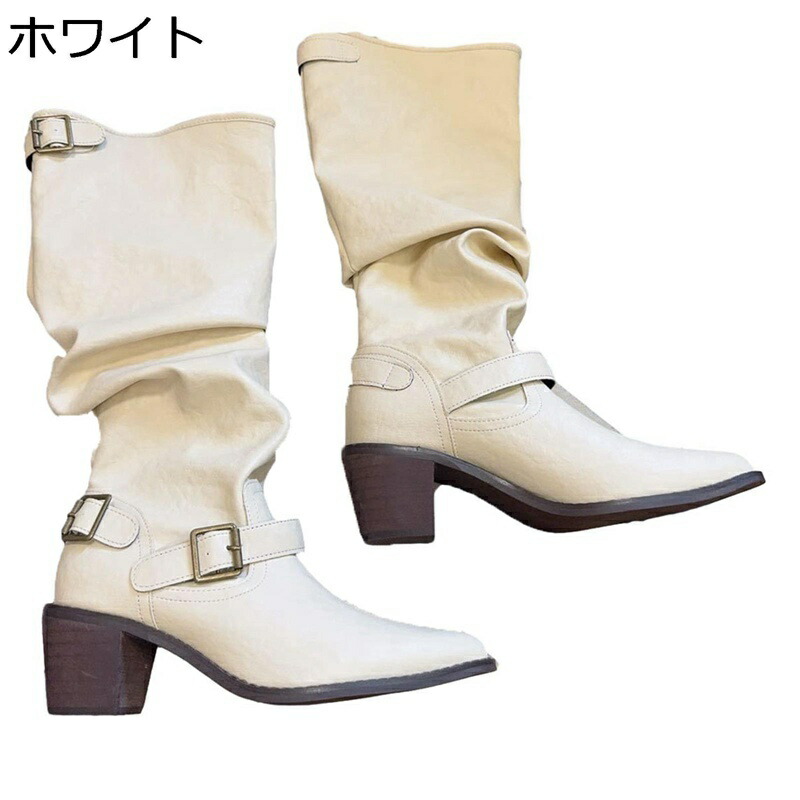 レディース 乗り馬ブーツ チャンキーヒール ポインテッドトゥ ロングブーツ 膝丈 なめし革 お出かけ 出来事 周遊 秋冬 雅びやか 防滑 雨合羽 ぼうぜん自失吸い入れる クリスマス 思わしい 好いたらしい 卒式