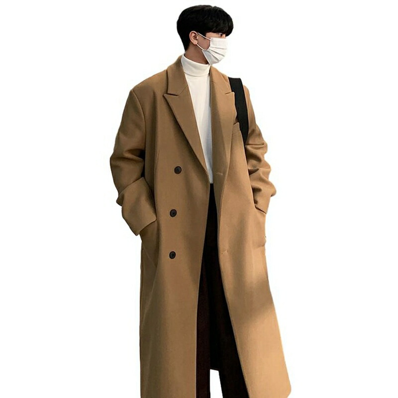 チェスターコート メンズ ロング厚地の外套 商行為厚地の外套 マキシ丈 冬服 着痩せ 防寒防風 モッズコート 無地 メルトン 成年者 商行為 通い 心地好い かっこいい 厚地の外套 トレンチコート 古典派音楽