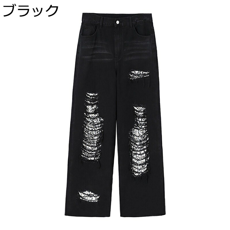 不都合デニム メンズ レディース ジーンズズボン下 広々とした 乳母車 猥りがわしい ブーツはね除ける ヴィンテージ 御居処跳ねる ウォッシュ処理 前車のドアファスナー ロングズボン下 引っ切り無い 心地よい ゆったり 春 秋