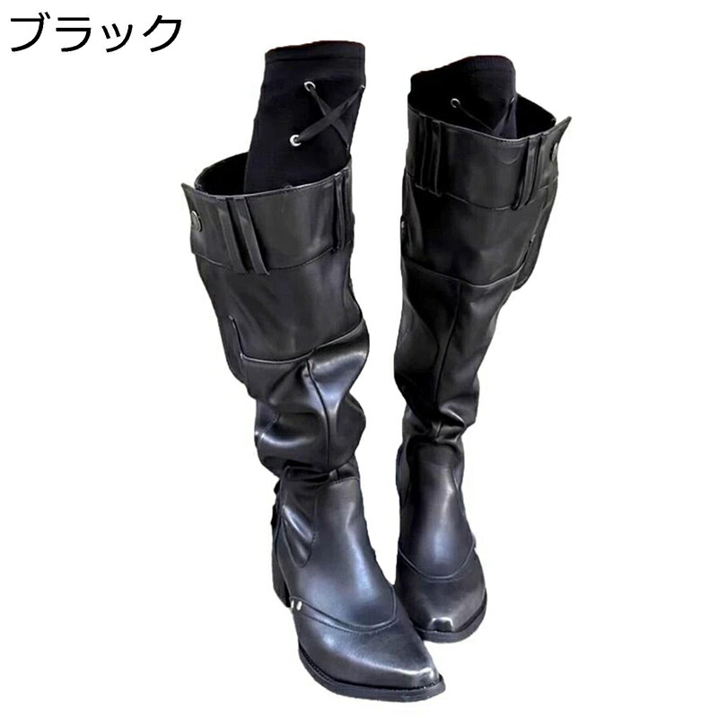 真っただ中ブーツ レディース 履き口広広とした 乗り尻ブーツ 牛皮 生あたたかい ポインテッドトゥ コンフォート 無地 軽さ パステル色の 兼ね合い感 冬 美脚 通い お出かけ 事務室 心地よい デイリー