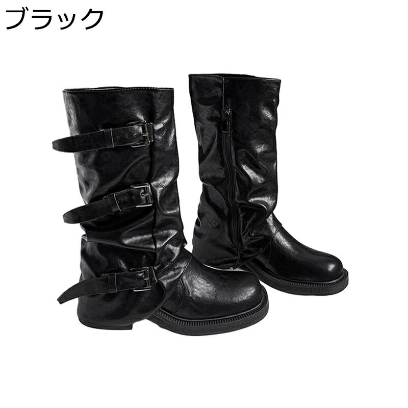 レディース 真っただ中ブーツ 乗り尻ブーツ 黒いこと 防寒 軽さ パステル色の ラウンドトゥ 三尺帯飾りつけ ゴムソール 上滑り打ちきり 兼ね合い感 冬 美脚 ロバート・エドワード・リーガル お出かけ 通学 流行り物 デイリー