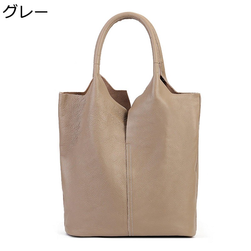 レディース レザー トートバッグ 小さめ ハンドバッグ 本革 バケツ型 手提げ 無地 縦型 手提げ袋 収納力 丈夫な厚手素材 おしゃれ ビジネス かばん カバン レトロ リクルート 就活 通勤 書類 OL ギフト｜感謝マーケット