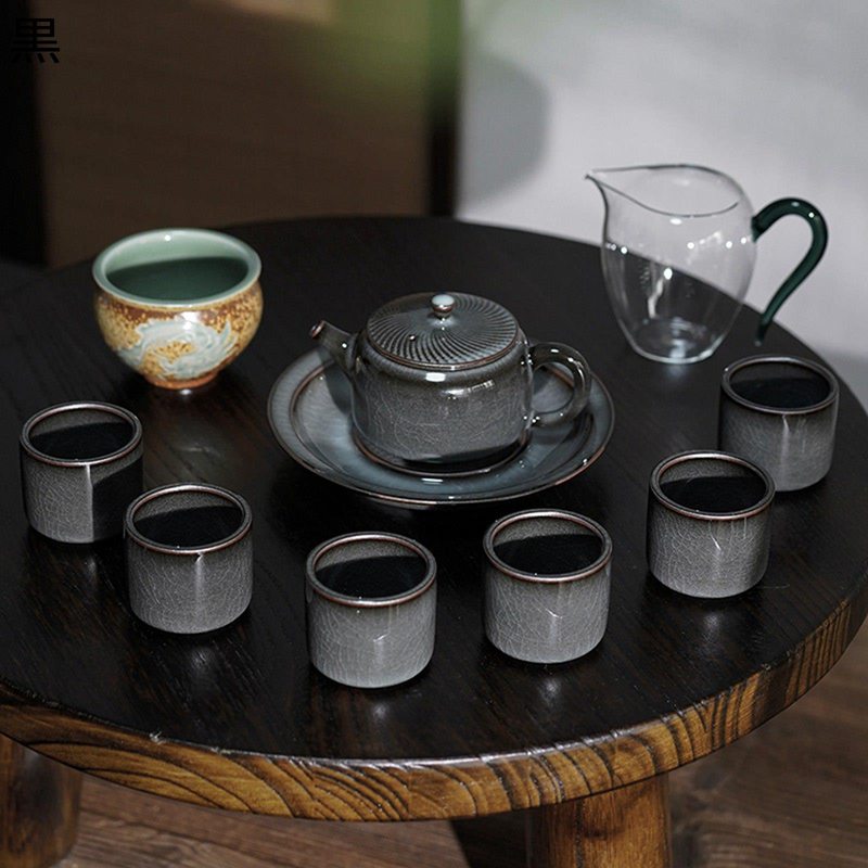 茶器セット 陶器 湯呑みセット 10個セット 耐熱ガラス ティーポット & ソーサー ティーセット 茶器揃 マルチ コップ ティーカップ 日本茶 緑茶 紅茶 クラシック おしゃれ 来客用 ホーム 自宅用 オフィス用 旅行|感謝マーケット