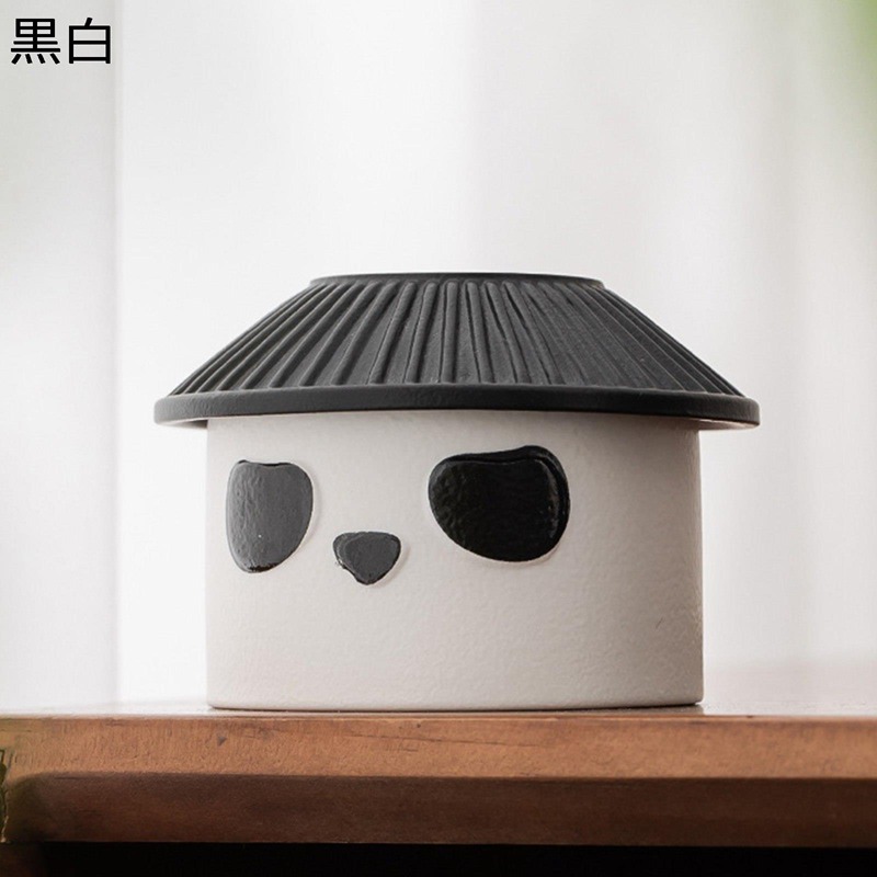 茶器 パンダ ティーセット 茶具セット 急須 陶磁 茶葉入れ 携帯型 茶わん 旅行 コンパクト ポータブル 超軽量 持ち運び便利 日式 かわいい 紅茶 緑茶 ほうじ茶 ウーロン茶 お家 キャンプ用品 ハーブティー 車載