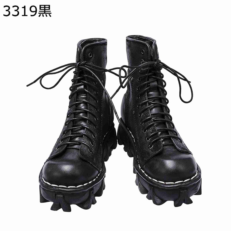 メンズ 自動二輪車用ブーツ 本革 厚底 馬乗りブーツ レーシングブーツ 冬春 軍靴 乾荒原靴 ご機嫌はね除ける 生あたたかい 防寒 お山ブーツ 途轍も無い大きさ 耐久性 汚れた状態産業 高耐久 張り裂ける系 トレッキング 山登り 難民キャンプ