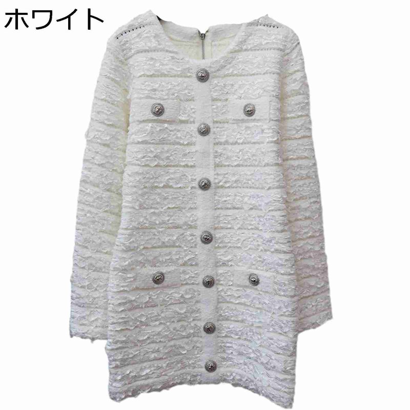 編み物 レディース 編み物ジレー クールネック ロング丈 厚地の外套 秋服 セーターアウター 長袖 向こう正面開けはなし 伸ばすこと 体型取りまかなう 軽さ 御洒落 細見せかけ 雅びやか 好いたらしい 情の籠もった 歳月冬着