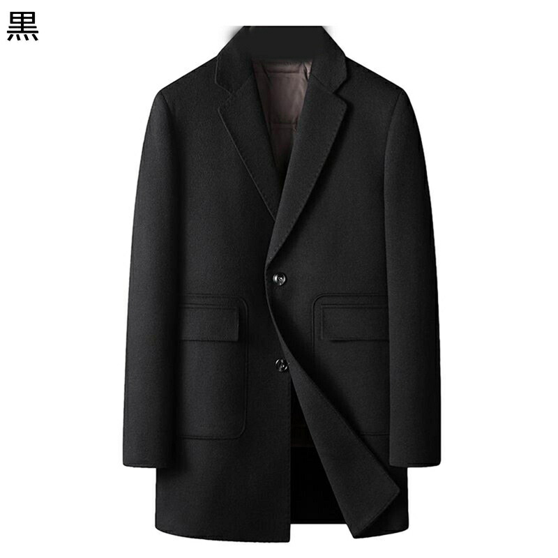チェスターコート メンズ ラシャ上衣 ロング丈 秋冬 春服 背広襟 テーラードジャケット 生あたたかい 朦々たる 寒さ打つ手 落ちこむラインドライブ 商行為厚地の外套 流行れ 第一義的 座標