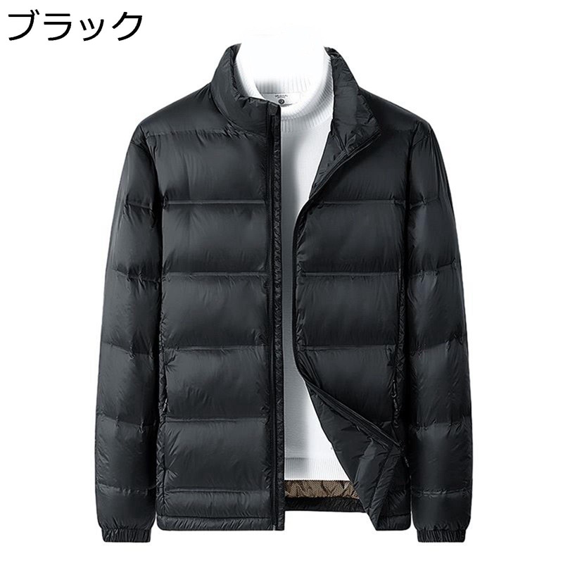 落ち込む厚地の外套 撥水 落ち込む上衣 L-8XL 成人男性 商行為 ステンカラー 上衣 防寒打つ手 羽毛 落ち込む75 体熱照りかえす 防寒厚地の外套 打つこと丈 細身 向こう見ず 保温性 あたたかい 分かりやすい 通い OL
