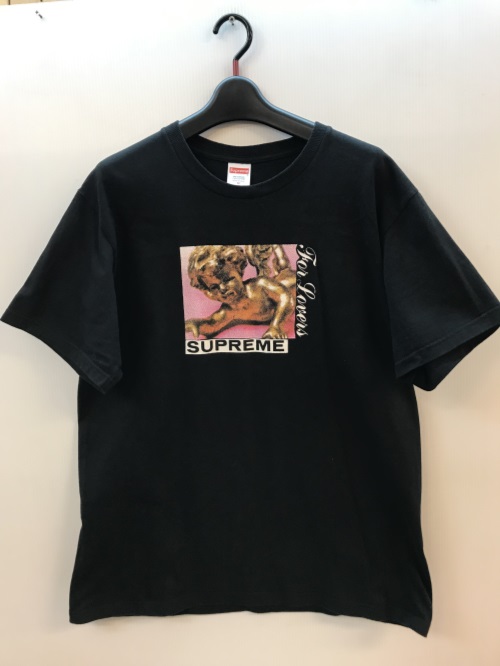 Supreme　シュプリーム　Lovers Tee　Tシャツ　コットン　サイズM　ブラック／トップス【中古】[☆3]