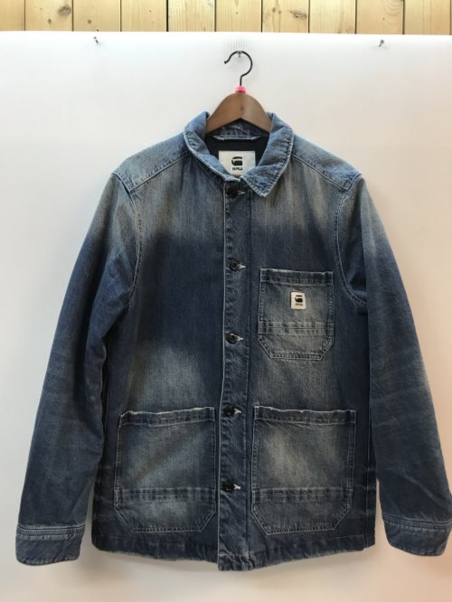 G-STAR RAW ジースターロウ Blake Padded Jacket 綿織物 大きさL インディゴ D12480-8595-071／アウター【中古】[☆3]