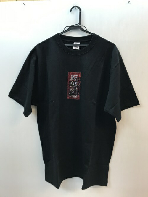 THE BLACK EYE PATCH ブラックアイパッチ 野球クラブ馴染み 生産ライン石ころプルオーバー 綿織物 大きさXL 黒いこと BEPFW23TE01／トップス【中古】[☆4]