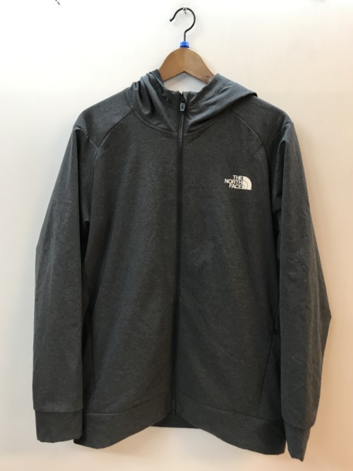 THE NORTH FACE　ザノースフェイス　APEX Thermal Hoodie　ジップアップパーカー　ポリエステル　サイズXL　グレー　NP72071／トップス【中古】[☆3]