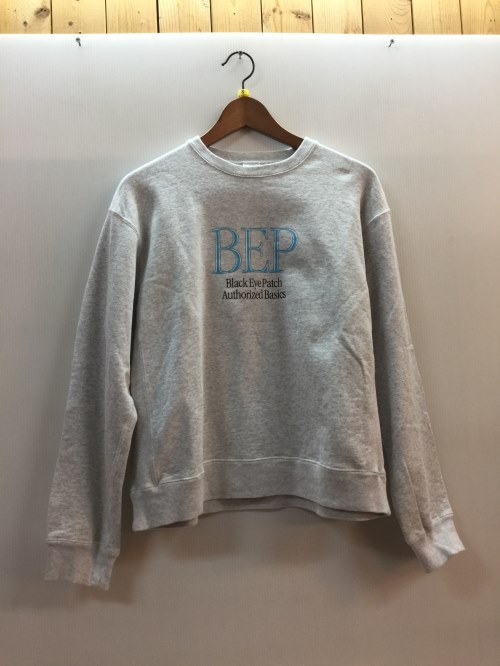 BlackEyePatch グレー スウェット XLサイズ 楽天市場】ブラックアイパッチ（スウェット・トレーナー
