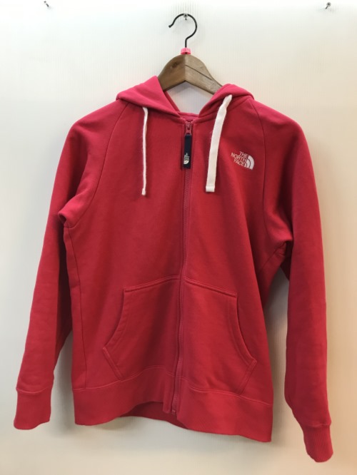 THE NORTH FACE　ザノースフェイス　Womens Rearview Full Zip Hoodie　パーカー　コットン　サイズL　ピンク　NTW12442／アウター【中古】[☆3]