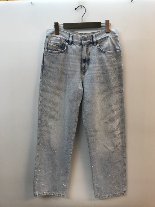 DIESEL　ディーゼル　デニムパンツ　スパンコール　コットン　サイズW32　インディゴ　2016 D-AIR-S2 TROUSERS 09186／ボトムス【中古】[☆3]