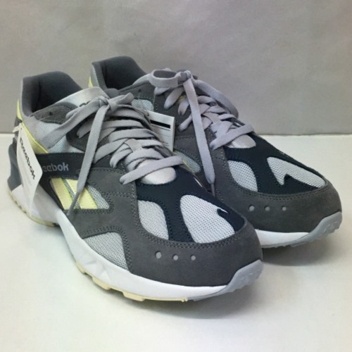 Reebok リーボック AZTREK?MA 90S アズトレック スニーカー メンズ グレー CN7838／メンズ・スニーカー【中古】[☆4]