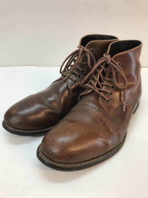ALFREDO BANNISTER アルフレッドバニスター レースアップブーツ 大きさ41（25.5糎） 赤銅色 5281205116【中古】[☆3]