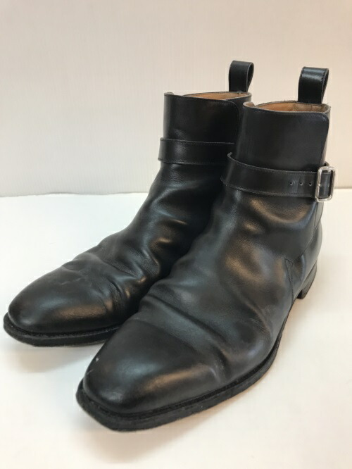 CARMINA　カルミナ　ジョッパーブーツ　サイズ9.5（28cm）　ブラック　13512／メンズ・ブーツ【中古】[☆3]