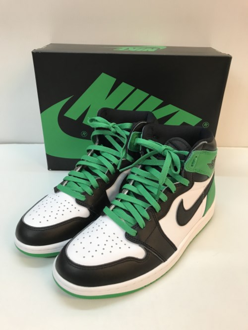 NIKE ナイキ AIR JORDAN 1 RETRO HIGH OG エアジョーダン1 レトロ ハイ オリジナル スニーカー メンズ　サイズ28cm グリーン DZ5485-031／メンズ・スニーカー【中古】[☆4]｜リバティ鑑定倶楽部