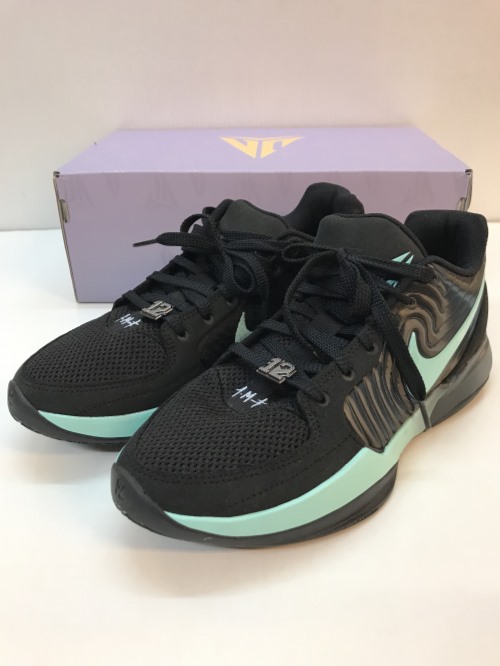 NIKE Nike Ja 2 \"Tiffany Swoosh\"" スニーカー 黒いこと×緑であること FD7327-003 箱付／メンズ・スニーカー【中古】[☆4]"